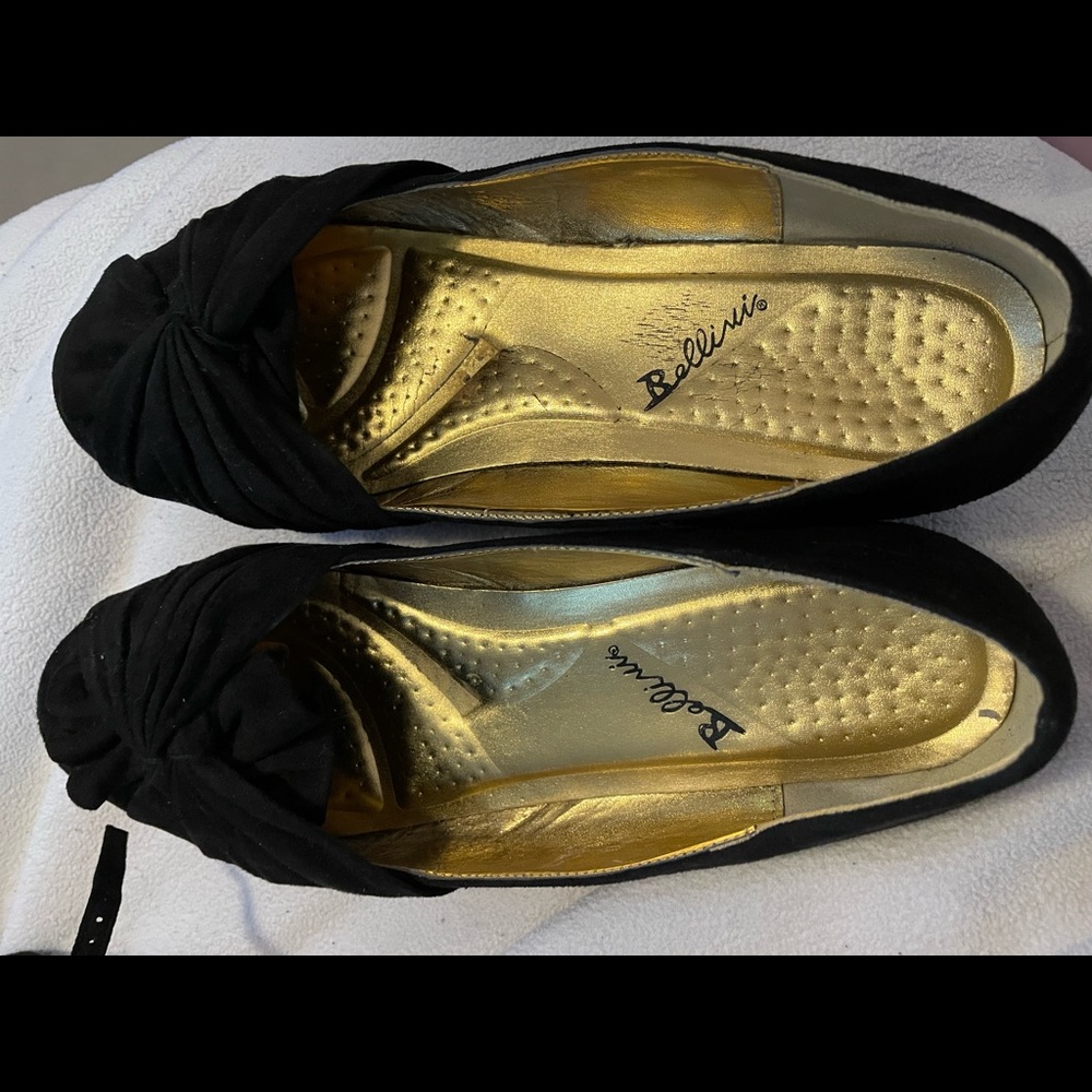 Bellini black flats